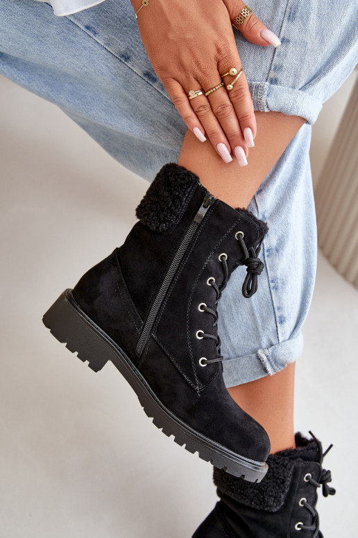 Bottines de travail chauffantes pour femmes To the Castle de couleur noire Mivael Bottines de travail chauffantes pour femmes To the Castle de couleur noire Mivael