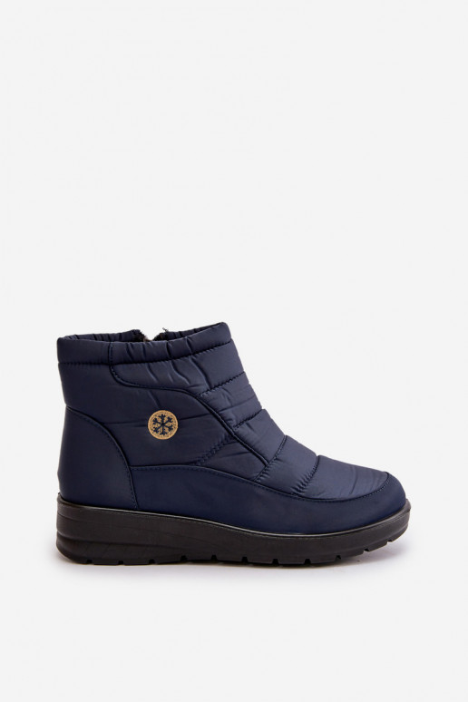 Bottes de neige Féminin réchauffer bleu foncé Helis Bottes de neige Féminin réchauffer bleu foncé Helis