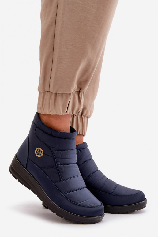 Bottes de neige Féminin réchauffer bleu foncé Helis Bottes de neige Féminin réchauffer bleu foncé Helis