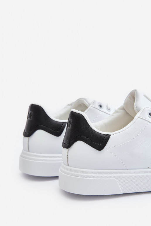 chaussures décontractées Chaussures modèle baskets pour hommes en cuir écologique Big Star OO174115 couleur blanche chaussures décontractées Chaussures modèle baskets pour hommes en cuir écologique Big Star OO174115 couleur blanche