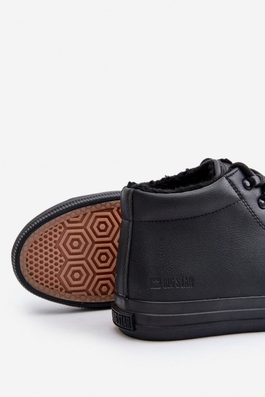 réchauffer Chaussures décontractées pour hommes en cuir écologique Big Star OO174607 couleur noire réchauffer Chaussures décontractées pour hommes en cuir écologique Big Star OO174607 couleur noire