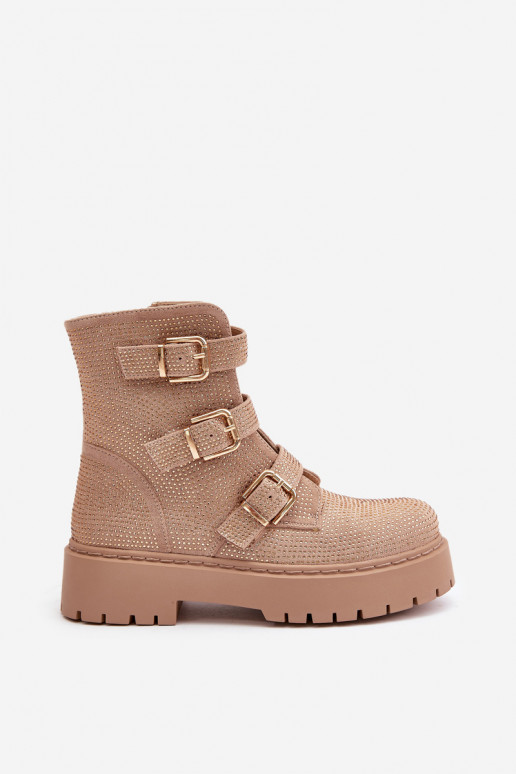 réchauffer Bottes pour femmes Avec décoration beige Ciascia réchauffer Bottes pour femmes Avec décoration beige Ciascia