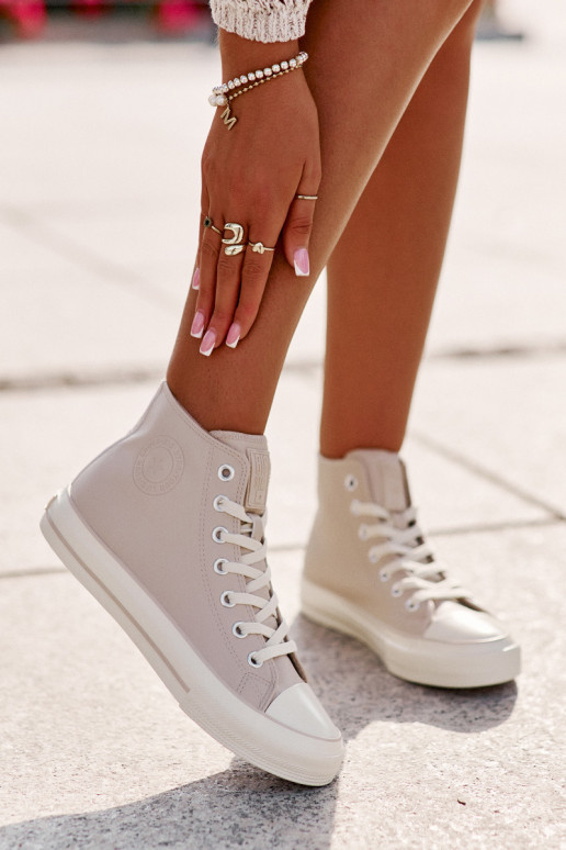 Chaussures de loisirs réchauffer en cuir écologique couleur rose Big Star OO274933 Chaussures de loisirs réchauffer en cuir écologique couleur rose Big Star OO274933