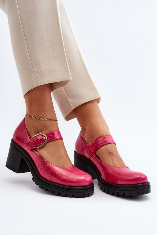 Chaussures laquées couleur rose Zazoo Chaussures laquées couleur rose Zazoo