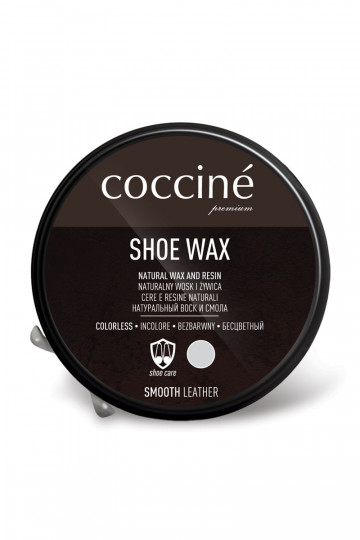 Coccine Pâte de cire pour chaussures en cuir