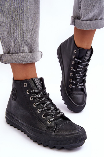 Chaussures de loisirs Big Star Grand réchauffer couleur noire EE274110