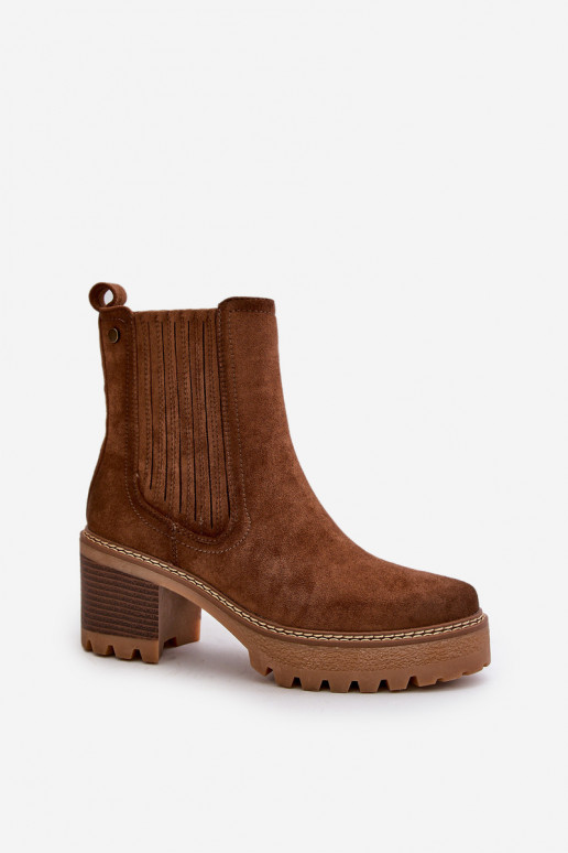 Bottes pour femmes Z en daim écologiqueu réchauffer marron Nevitas Bottes pour femmes Z en daim écologiqueu réchauffer marron Nevitas