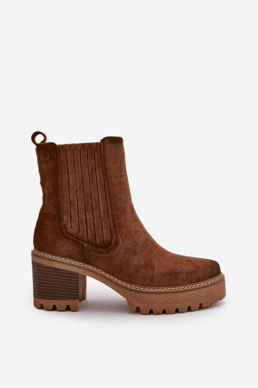 Bottes pour femmes Z en daim écologiqueu réchauffer marron Nevitas Bottes pour femmes Z en daim écologiqueu réchauffer marron Nevitas