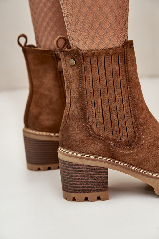 Bottes pour femmes Z en daim écologiqueu réchauffer marron Nevitas Bottes pour femmes Z en daim écologiqueu réchauffer marron Nevitas
