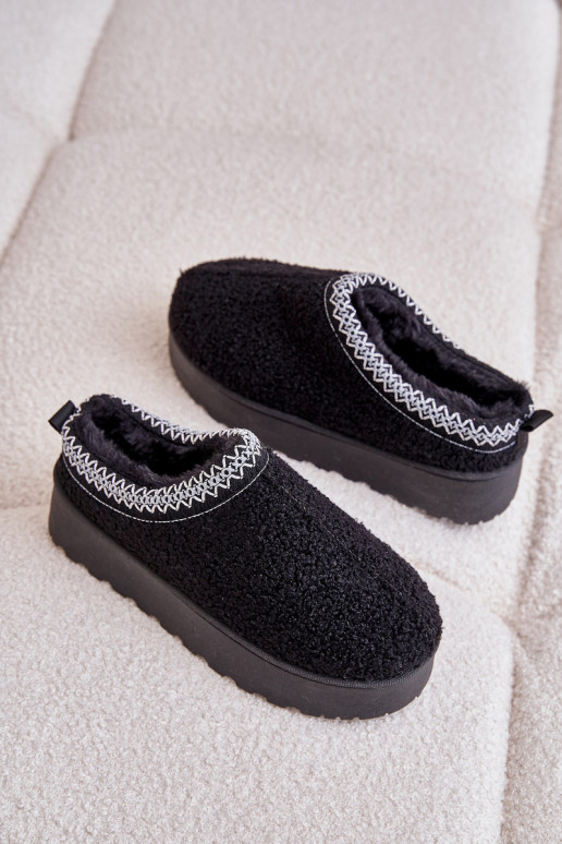 Bottes de neige Féminin avec une plateforme Z Haftem couleur noire Tirissa Bottes de neige Féminin avec une plateforme Z Haftem couleur noire Tirissa