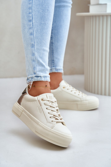 réchauffer Chaussures de loisirs avec une plateforme Big Star OO274A454 beige 2