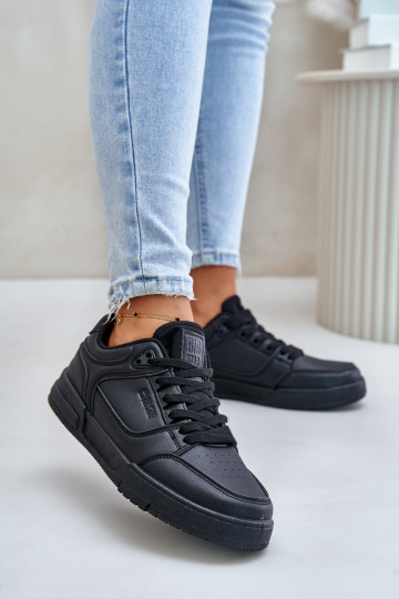 Baskets modèle chaussures femme Big Star OO274A551 Hi-Poly System couleur noir 2