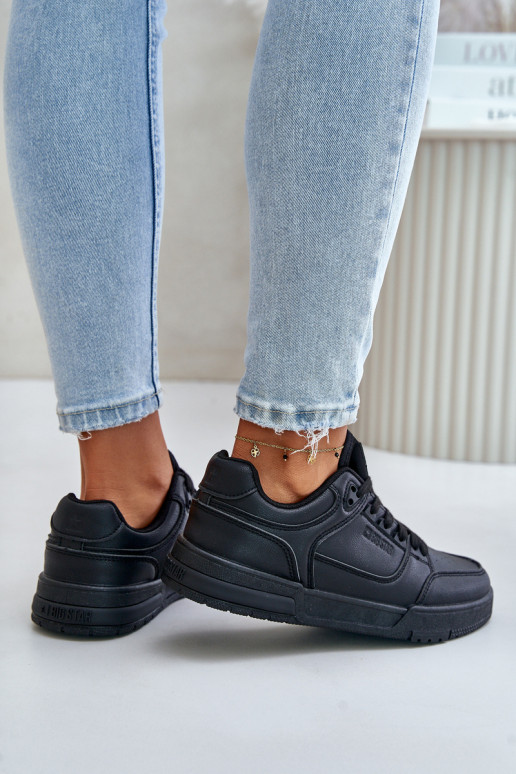 Chaussures modèle baskets Féminin Big Star OO274A551 Hi-Poly System couleur noire Chaussures modèle baskets Féminin Big Star OO274A551 Hi-Poly System couleur noire