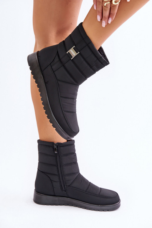 Bottes de neige Féminin Au Château couleur noire Mezitha  Bottes de neige Féminin Au Château couleur noire Mezitha