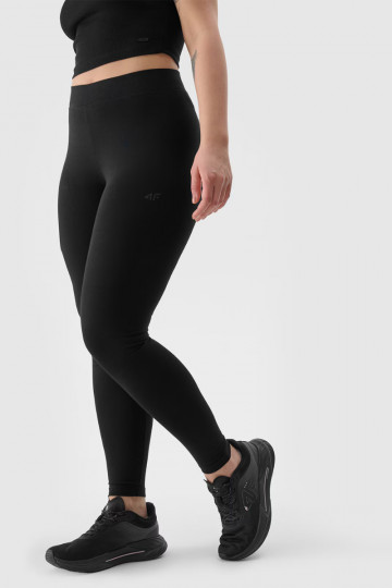 Legginsy Féminin DzianinoÀe couleur noire 4FDANSMM00TTIGF195-20S