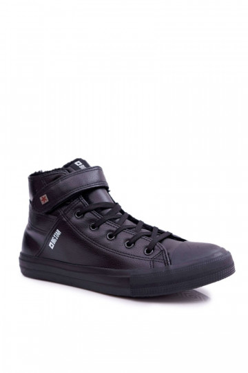 Chaussures décontractées pour hommes Big Star réchauffer couleur noire Y174020FDANS