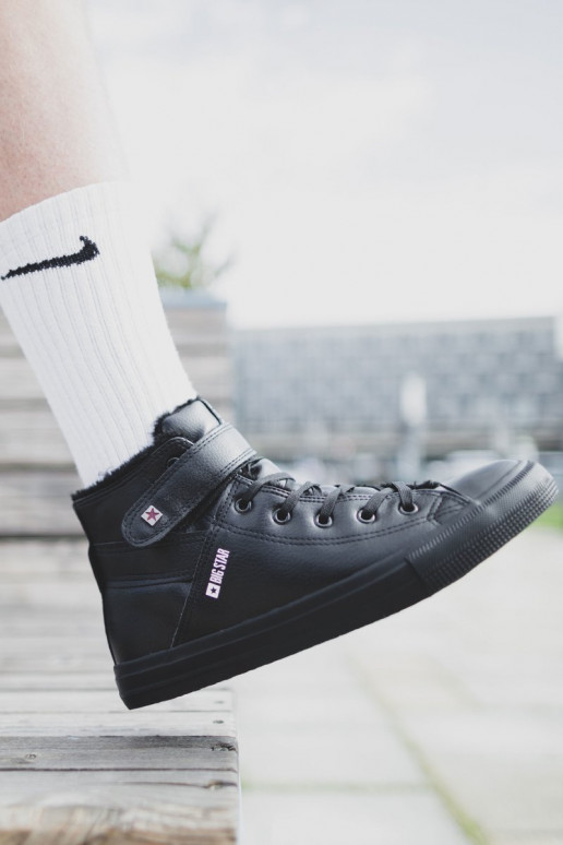 Chaussures décontractées pour hommes Big Star réchauffer couleur noire Y174020FDANS Chaussures décontractées pour hommes Big Star réchauffer couleur noire Y174020FDANS