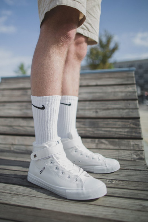 Chaussures décontractées pour hommes Big Star réchauffer couleur blanche Y174024FDANS Chaussures décontractées pour hommes Big Star réchauffer couleur blanche Y174024FDANS