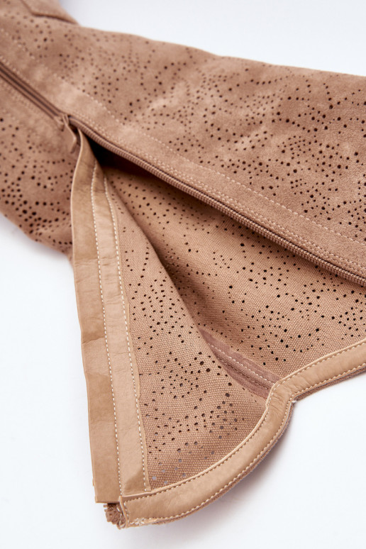 Bottes longues ajourées pour femmes,... Bottes longues ajourées pour femmes,...