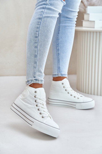 réchauffer Chaussures de loisirs avec une plateforme OO274A473 couleur blanche 2