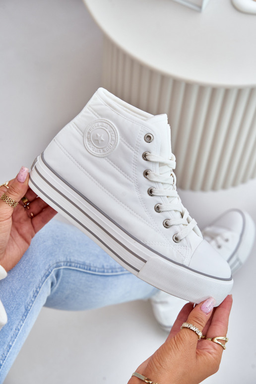 réchauffer Chaussures de loisirs avec une plateforme OO274A473 couleur blanche réchauffer Chaussures de loisirs avec une plateforme OO274A473 couleur blanche