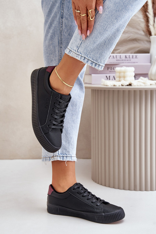 réchauffer Chaussures de loisirs Big Star OO274A462 couleur noire