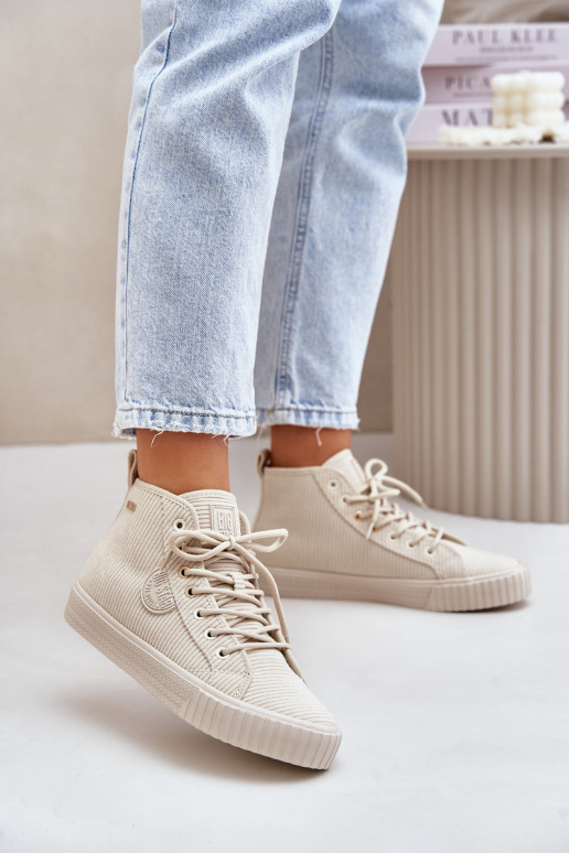 réchauffer Velours Chaussures de loisirs Big Star OO274771 Hi-Poly System beige réchauffer Velours Chaussures de loisirs Big Star OO274771 Hi-Poly System beige