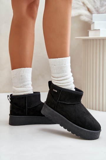 Bottes de neige avec plateforme Big Star OO274A099 couleur noir