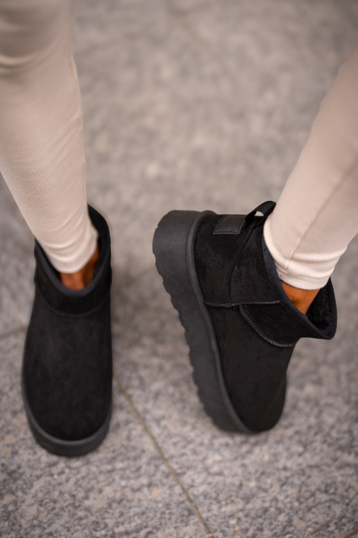 Bottes de neige avec plateforme Big Star OO274A099 couleur noir