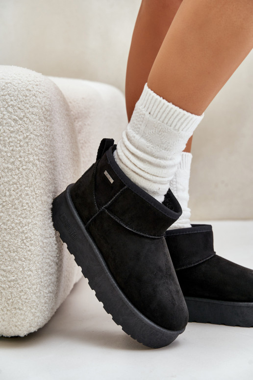 Bottes de neige avec plateforme Big Star OO274A099 couleur noir