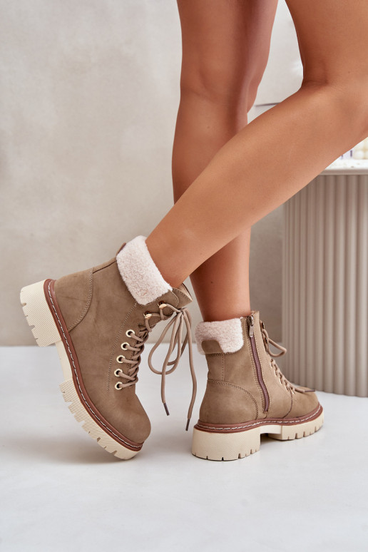 réchauffer chaussures Bottes pour femmes Au Château couleur kaki Ferelia réchauffer chaussures Bottes pour femmes Au Château couleur kaki Ferelia