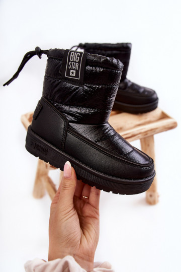 Bottes de neige pour enfants Big Star KK374220 couleur noire 2