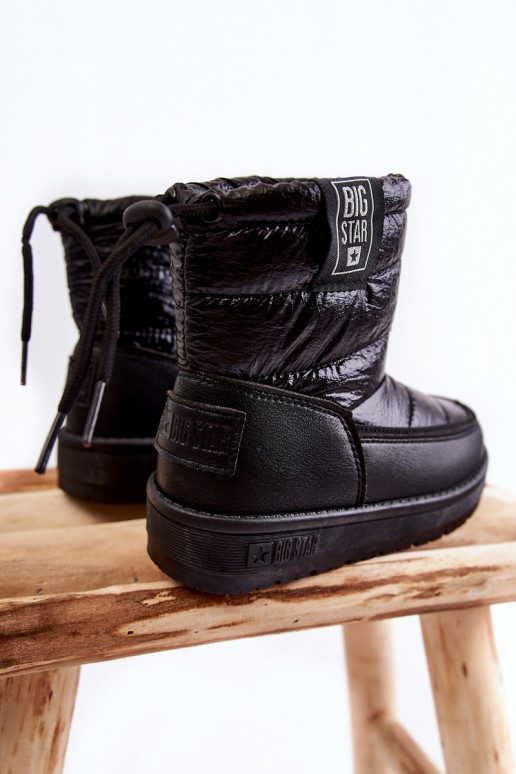 Bottes de neige pour enfants Big Star KK374220 couleur noire
