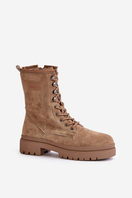 Bottes en peau de mouton éco-suédoise... Bottes en peau de mouton éco-suédoise...