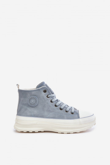 réchauffer Chaussures de loisirs avec une plateforme Big Star OO274072 couleur bleue 2