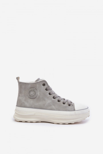 réchauffer Chaussures de loisirs avec une plateforme Big Star OO274073 couleur grise 2