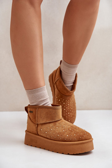 Bottes de neige Avec décoration avec une plateforme Big Star OO274A104 marron