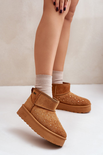 Bottes de neige Avec décoration avec une plateforme Big Star OO274A104 marron 2