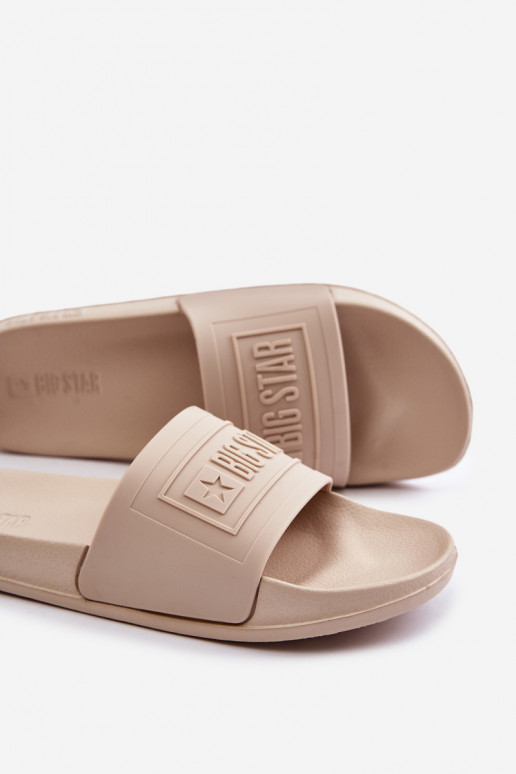 Pantoufles pour femmes Big Star OO274035 beige