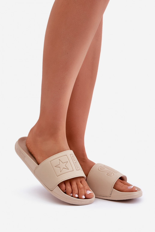 Chaussons légers Big Star OO274043 beige Chaussons légers Big Star OO274043 beige