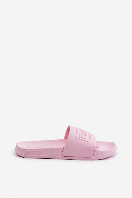 Pantoufles pour femmes Big Star OO274036 rose Pantoufles pour femmes Big Star OO274036 rose