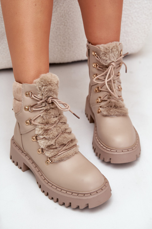 réchauffer Bottes chaussures Au Château en cuir écologique beige DANSillatta réchauffer Bottes chaussures Au Château en cuir écologique beige DANSillatta