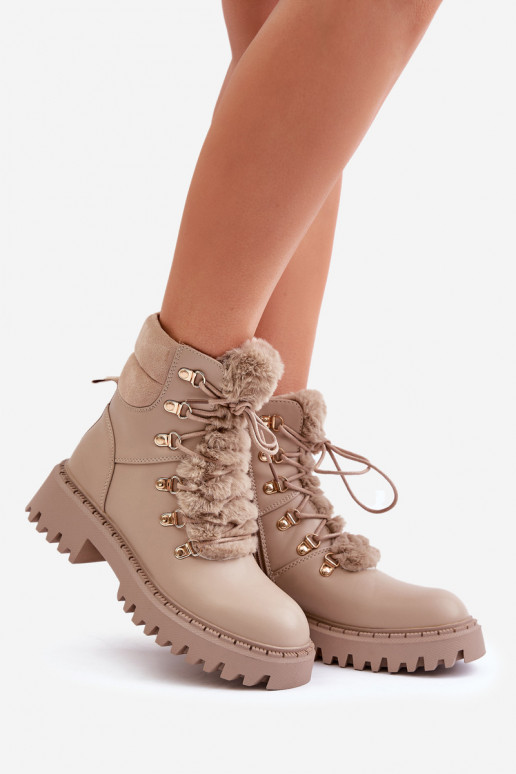 réchauffer Bottes chaussures Au Château en cuir écologique beige DANSillatta réchauffer Bottes chaussures Au Château en cuir écologique beige DANSillatta