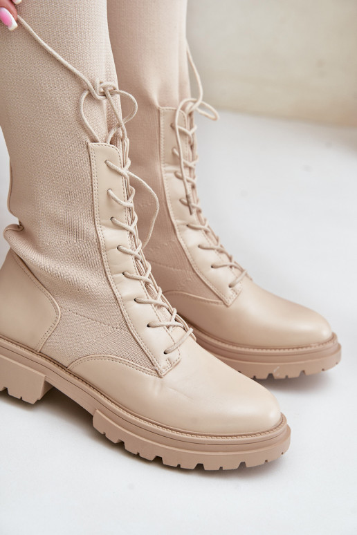 Un modèle convaincant bottes Ze SkarpetkoÀą CholeÀką beige Iranel Un modèle convaincant bottes Ze SkarpetkoÀą CholeÀką beige Iranel