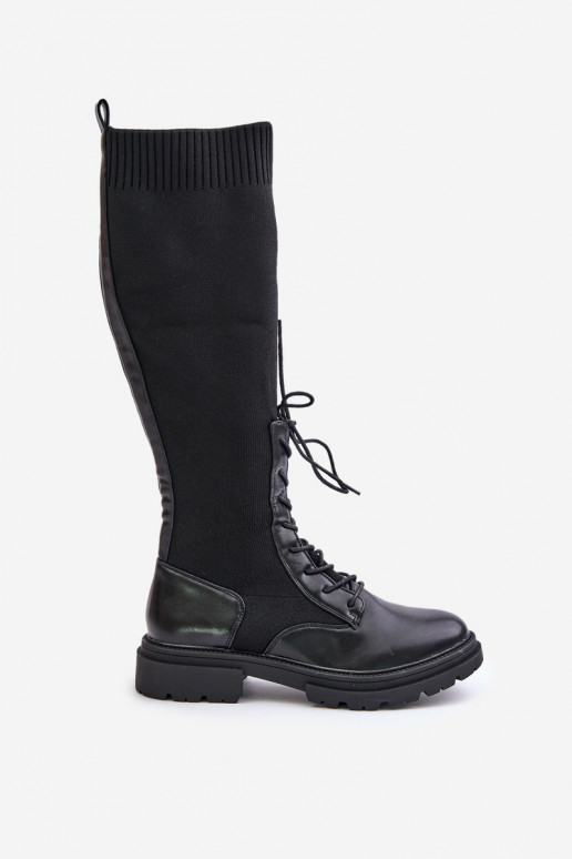 Un modèle convaincant bottes Ze SkarpetkoÀą CholeÀką couleur noire Iranel Un modèle convaincant bottes Ze SkarpetkoÀą CholeÀką couleur noire Iranel