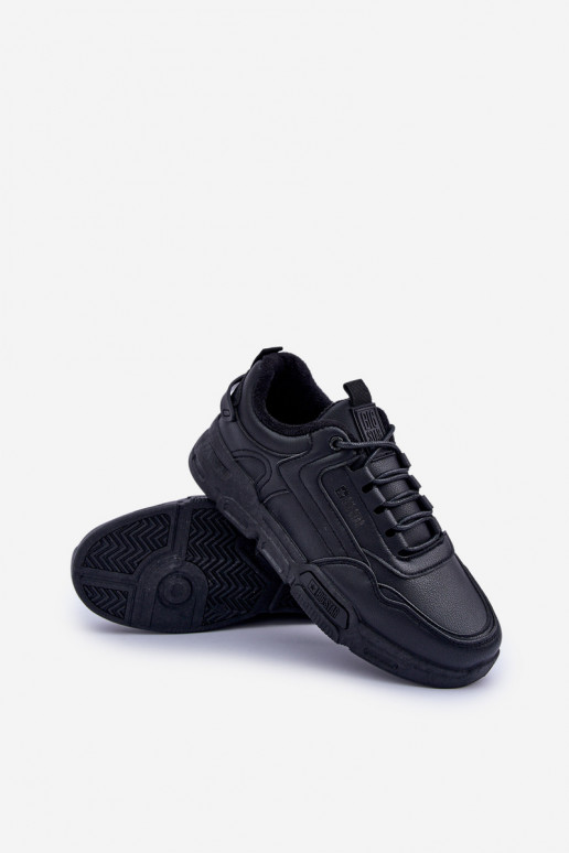 réchauffer pour hommes Chaussures modèle baskets Big Star OO174584 HI-POLY SYSTEM couleur noire réchauffer pour hommes Chaussures modèle baskets Big Star OO174584 HI-POLY SYSTEM couleur noire