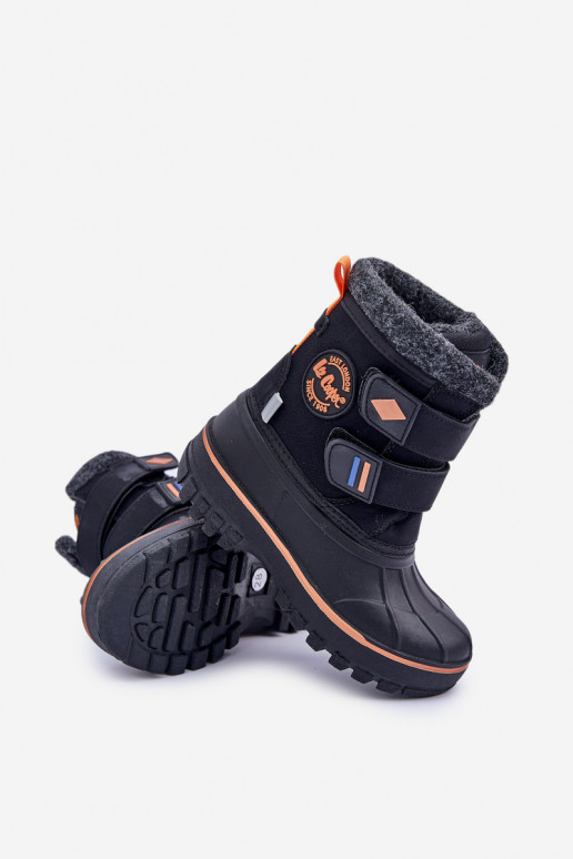 Bottes de neige Puéril avec attaches adhésives Lee Cooper LCJ-24-44-2865K couleur noire