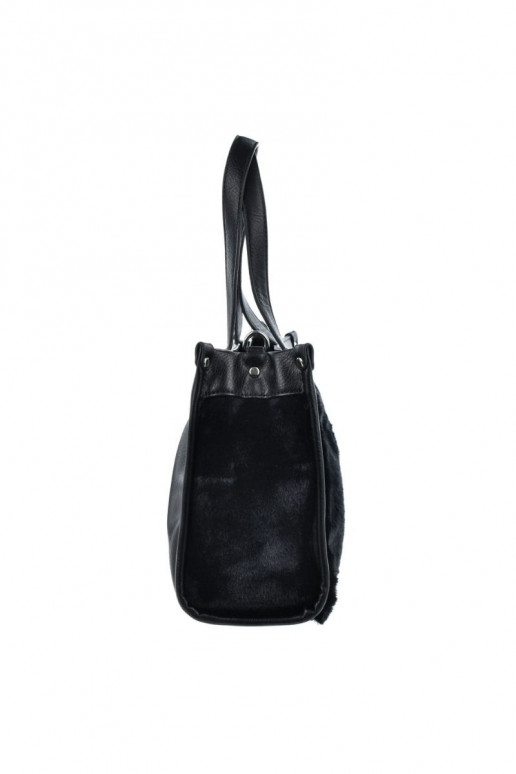 Sac de voyage avec fourrure Big Star OO574067 noir