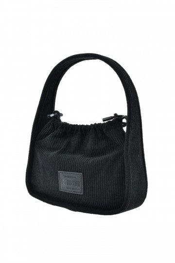 Petit sac en velours Big Star OO574055 noir 2