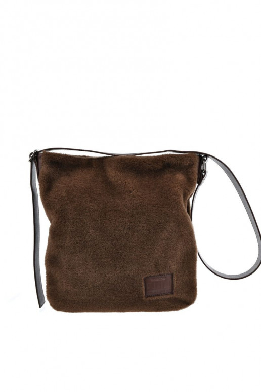 Sac en fausse fourrure Big Star OO574035 marron